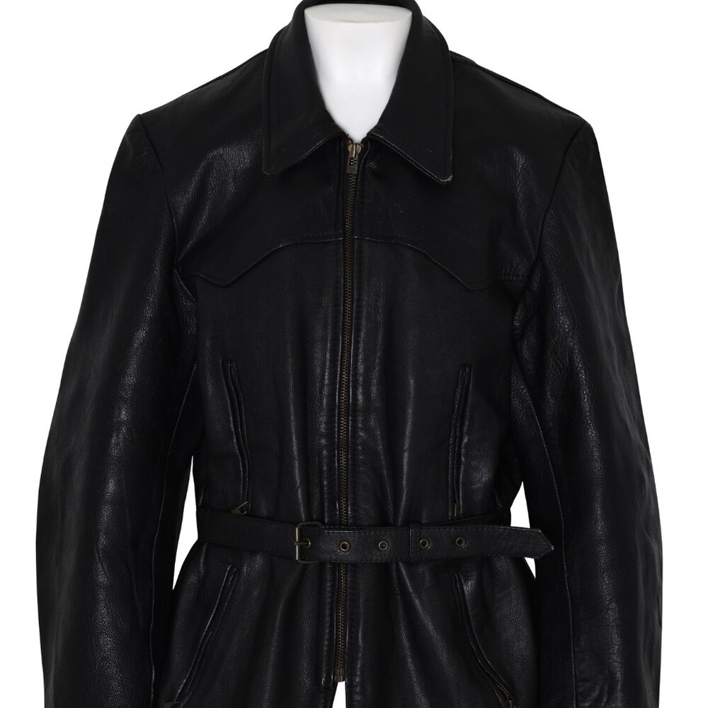 (West Germany) Vintage, 1980s, Echtes Leder